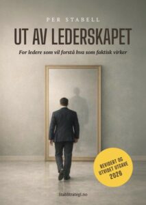 Forsiden av Ut av lederskapet, 2. utgave 2026